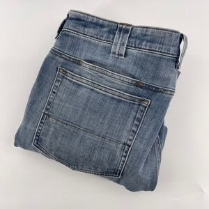 Duluth Trading Co Ballroom Double Flex Jeans Mens 36x30 Standard Fit Light Wash